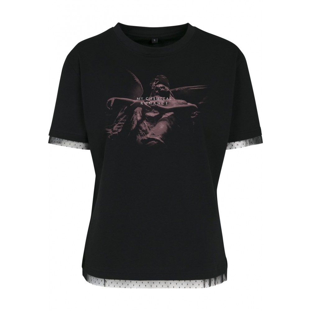 Kobiety T SHIRT TOP | Merchcode MY CHEMICAL ROMANCE SHRINE - T-shirt z nadrukiem - black/czarny - RQ20844