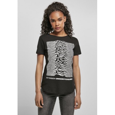 Kobiety T_SHIRT_TOP | Merchcode T-shirt z nadrukiem - black/czarny - NC60039