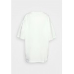 Kobiety T SHIRT TOP | Monki T-shirt z nadrukiem - white light/biały - RE31058