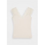 Kobiety T SHIRT TOP | Morgan DENO - T-shirt z nadrukiem - ivoire/biały - RT54159