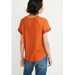 Kobiety T SHIRT TOP | Next SHORT SLEEVE - T-shirt z nadrukiem - orange/pomarańczowy - FY25697