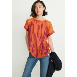 Kobiety T_SHIRT_TOP | Next SHORT SLEEVE - T-shirt z nadrukiem - orange/pomarańczowy - FY25697