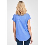 Kobiety T SHIRT TOP | Next T-shirt basic - light blue/jasnoniebieski - WE20853