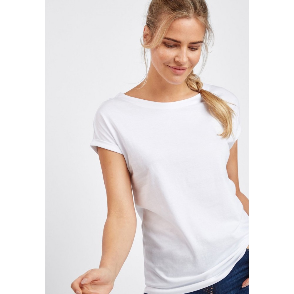 Kobiety T SHIRT TOP | Next T-shirt basic - white/biały - LE99497