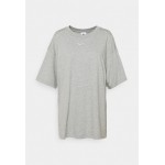 Kobiety T SHIRT TOP | Nike Sportswear T-shirt basic - grey heather/white/szary - SR18538