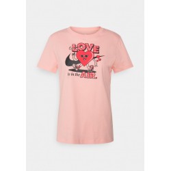 Kobiety T_SHIRT_TOP | Nike Sportswear TEE  - T-shirt z nadrukiem - bleached coral/jasnoróżowy - HM80773