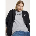 Kobiety T SHIRT TOP | Nike Sportswear TEE V DAY - T-shirt z nadrukiem - wolf grey/szary - YF19621