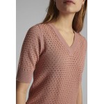Kobiety T SHIRT TOP | Nümph T-shirt z nadrukiem - ash rose/jasnoróżowy - FQ53218