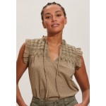 Kobiety T SHIRT TOP | Odd Molly FINEST - T-shirt basic - faded cargo/zielony - EG08588