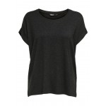 Kobiety T SHIRT TOP | ONLY ONLMOSTER O NECK TOP - T-shirt basic - dark grey melange/ciemnoszary melanż - ED61668