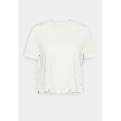 Kobiety T_SHIRT_TOP | ONLY ONLNETTA SHORT MIX - T-shirt z nadrukiem - cloud dancer/biały - LJ74066