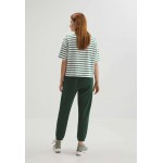 Kobiety T SHIRT TOP | OYSHO STRIPE - T-shirt z nadrukiem - green/zielony - LQ58285