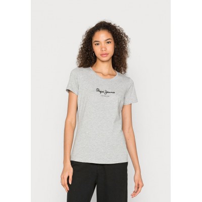 Kobiety T_SHIRT_TOP | Pepe Jeans NEW VIRGINIA - T-shirt z nadrukiem - grey/szary - LT58209