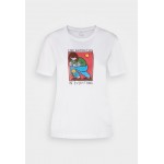 Kobiety T SHIRT TOP | PS Paul Smith INSPIRATION - T-shirt z nadrukiem - white/biały - EY35261