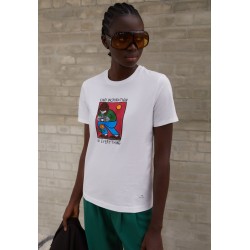 Kobiety T_SHIRT_TOP | PS Paul Smith INSPIRATION - T-shirt z nadrukiem - white/biały - EY35261