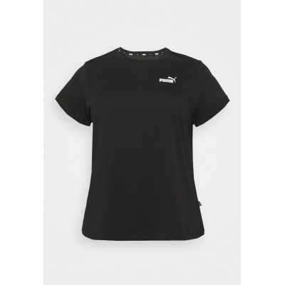 Kobiety T_SHIRT_TOP | Puma SMALL LOGO TEE PLUS - T-shirt basic - black/czarny - YM58899