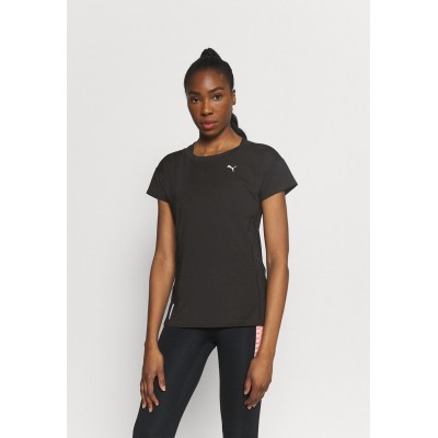 Kobiety T_SHIRT_TOP | Puma TRAIN FAVORITE TEE - T-shirt basic - black/czarny - EY54549