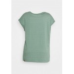 Kobiety T SHIRT TOP | Ragwear Plus DIONE PRINT PLUS - T-shirt z nadrukiem - green/jasnozielony - SX93831