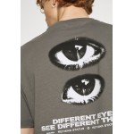 Kobiety T SHIRT TOP | RETHINK Status UNISEX - T-shirt z nadrukiem - quiet shade/ciemnoszary - MB10651