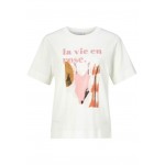 Kobiety T SHIRT TOP | Rich & Royal T-shirt z nadrukiem - buttermilk/biały - UV66414