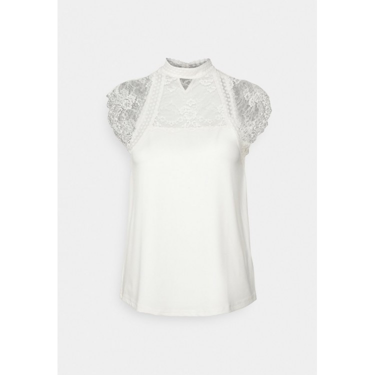 Kobiety T SHIRT TOP | Rosemunde TOP - T-shirt basic - ivory/mleczny - WK92969