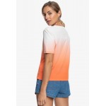 Kobiety T SHIRT TOP | Roxy T-shirt z nadrukiem - fusion coral/łososiowy - TV59563