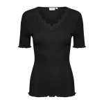 Kobiety T SHIRT TOP | Saint Tropez MAYASZ - T-shirt z nadrukiem - black/czarny - JK43505