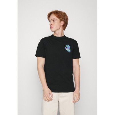 Kobiety T_SHIRT_TOP | Santa Cruz STRANGE HAND UNISEX - T-shirt z nadrukiem - black/czarny - DV66570
