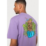 Kobiety T SHIRT TOP | Santa Cruz TIKI HAND UNISEX - T-shirt z nadrukiem - lavender/liliowy - LY35871