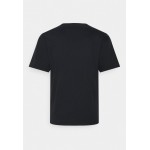 Kobiety T SHIRT TOP | SIKSILK ESSENTIAL TEE UNISEX - T-shirt z nadrukiem - black/czarny - KM27534