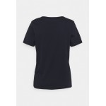 Kobiety T SHIRT TOP | s.Oliver KURZARM - T-shirt basic - navy/granatowy - XQ10051