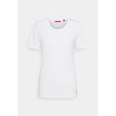 Kobiety T_SHIRT_TOP | s.Oliver T-shirt basic - white/biały - XW20129