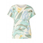 Kobiety T SHIRT TOP | s.Oliver T-shirt z nadrukiem - mint/miętowy - FE11031