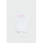 Kobiety T SHIRT TOP | Stradivarius MARILYN - T-shirt z nadrukiem - white/biały - XN53569