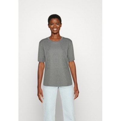 Kobiety T_SHIRT_TOP | Stylein JANAPLAIN - T-shirt basic - grey/szary - UX44415