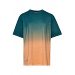 Kobiety T SHIRT TOP | Superdry T-shirt z nadrukiem - sailor blue peach/niebieski - FE16732