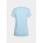 Kobiety T SHIRT TOP | The North Face EASY TEE - T-shirt z nadrukiem - beta blue/jasnoniebieski - SS48417