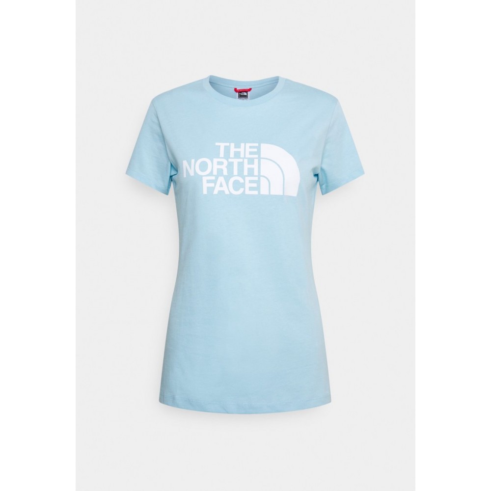 Kobiety T SHIRT TOP | The North Face EASY TEE - T-shirt z nadrukiem - beta blue/jasnoniebieski - SS48417
