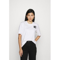 Kobiety T_SHIRT_TOP | The North Face FINE TEE - T-shirt z nadrukiem - white/biały - WB86895