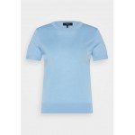 Kobiety T SHIRT TOP | Theory BASIC TEE - T-shirt basic - powder blue/niebieski - DJ33896