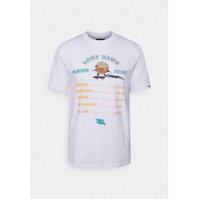 Kobiety T_SHIRT_TOP | Tony Hawk PERALTA UNISEX - T-shirt z nadrukiem - white/biały - VN36993
