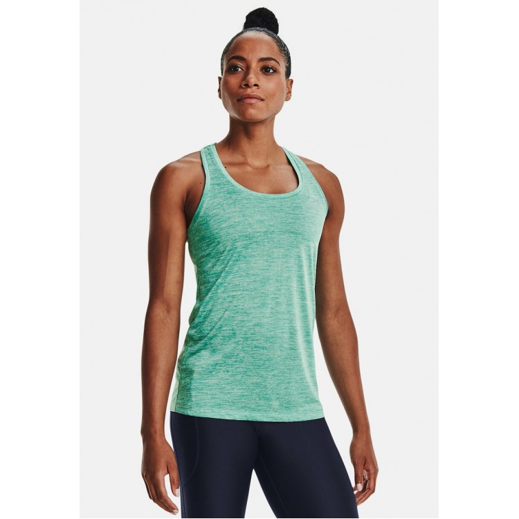 Kobiety T SHIRT TOP | Under Armour Tech Twist - Koszulka sportowa - light green/jasnozielony - IP64261