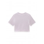 Kobiety T SHIRT TOP | Vans WM FLYING V CROP CREW SPORT - T-shirt basic - lavender fog/fioletowy - XY39723