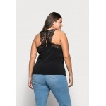 Kobiety T SHIRT TOP | Vero Moda Curve VMANA CURVE - T-shirt z nadrukiem - black/czarny - FD33334