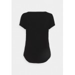 Kobiety T SHIRT TOP | Vero Moda VMBECCA NOOS - T-shirt basic - black/czarny - PA00074