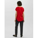 Kobiety T SHIRT TOP | Vero Moda VMBECCA NOOS - T-shirt basic - goji berry/jagodowy - GW36600