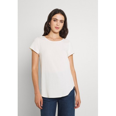 Kobiety T_SHIRT_TOP | Vero Moda VMBECCA NOOS - T-shirt basic - snow white/biały - XP62814
