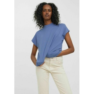 Kobiety T_SHIRT_TOP | Vero Moda VMGLENN  - T-shirt basic - china blue/niebieskoszary - DU57498