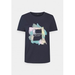 Kobiety T_SHIRT_TOP | Vero Moda VMHINAFRANCIS - T-shirt z nadrukiem - night skyprint:positive/granatowy - ZM07125