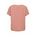 Kobiety T SHIRT TOP | Vila MIT KURZEN ÄRMELN - T-shirt basic - old rose/jasnoróżowy - UN93099